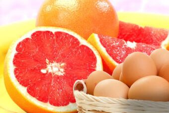 telur dan jeruk bali untuk menurunkan berat badan